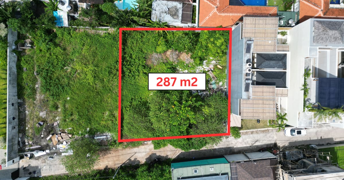 Freehold Land Exclusive 2.9 Are Land In Umalas in Canggu