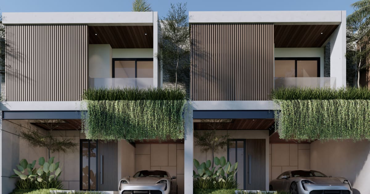 Freehold Property Modern 3br Townhouse In Denpasar Centre in Denpasar Utara