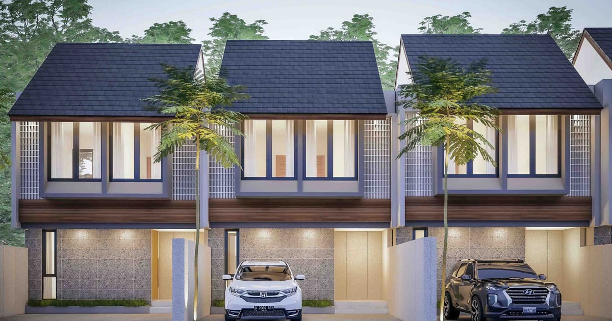 Freehold Property Modern House Type 140 In Dalung in Dalung