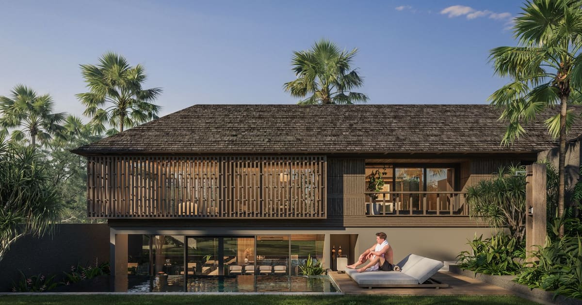 Freehold Villa Luxurious Tropical Modern 2br Villa In Ungasan in Ungasan