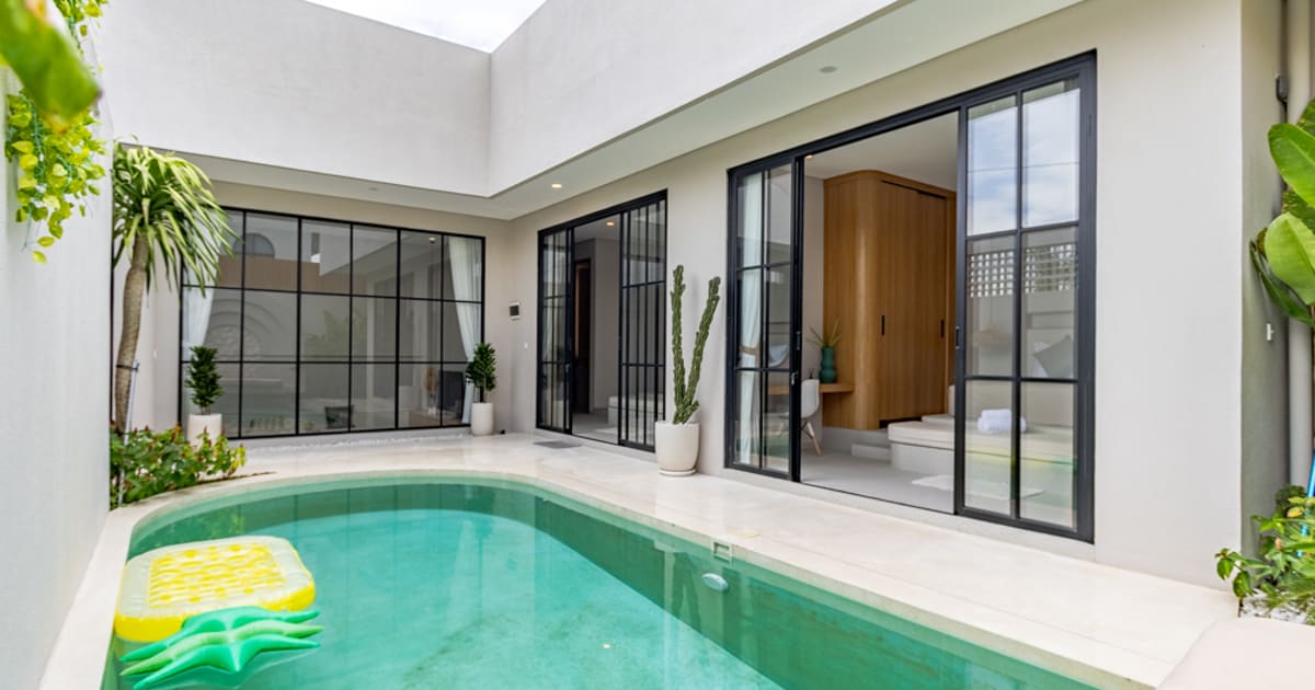 Freehold Villa Mediterranean 2br Villa In Kedungu in Canggu