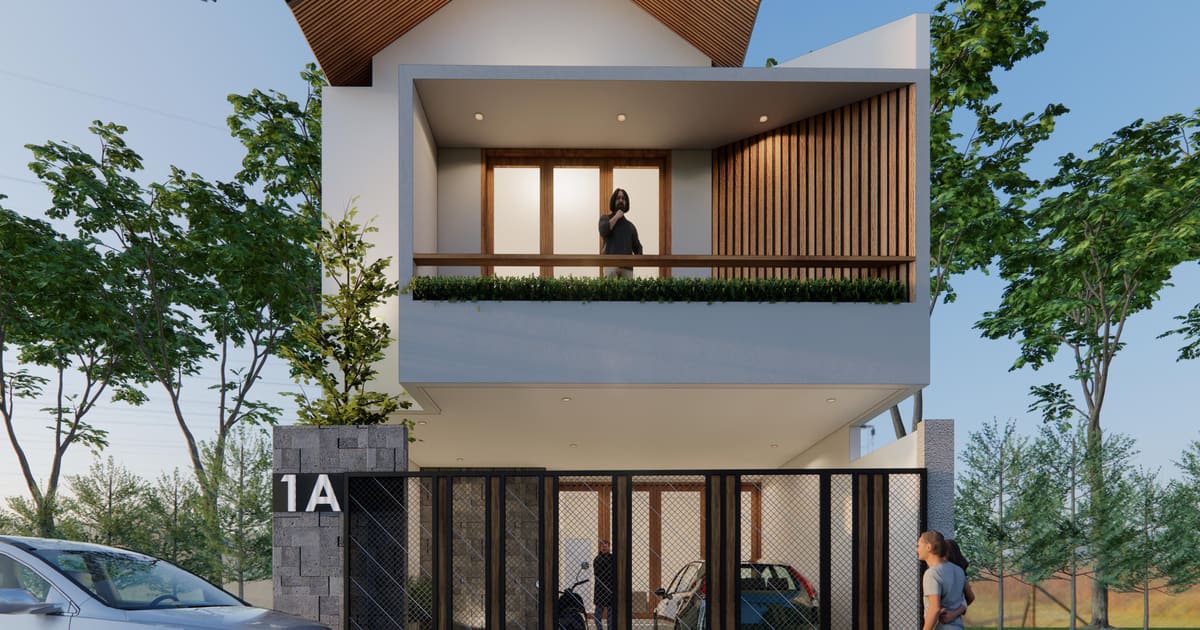 Freehold Property Ricefield View 3br House In Pedungan in Denpasar Selatan