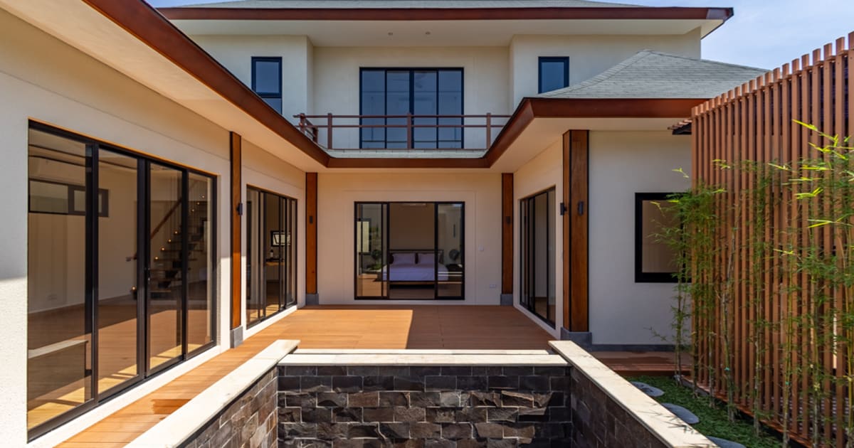 Leasehold Villa Luxury Japandi Style Villa In Sanur in Sanur Beach