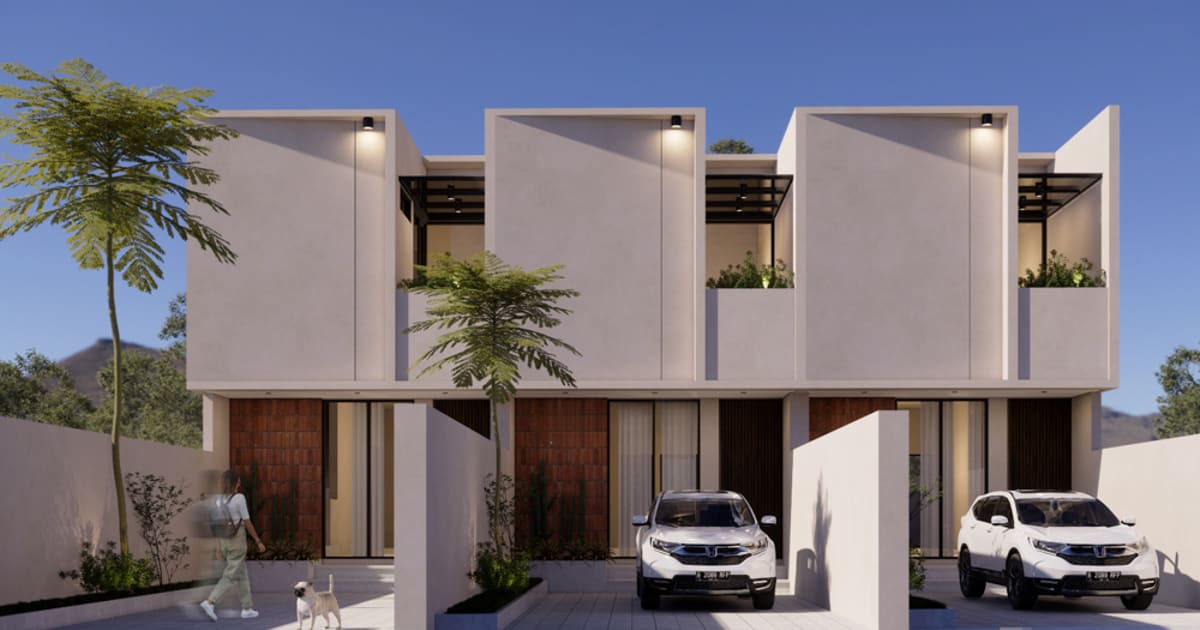 Freehold Property Modern Contemporary House In West Denpasar in Denpasar Barat